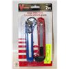 Image 1 : 2 NEW SEALED 2 PACKS LARGE UTILITY KNIFES