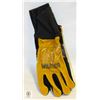 Image 1 : NEW LEATHER VERIDIAN WILDLAND GLOVES LARGE