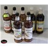 Image 1 : 7 ASSORTED MONIN FLAVOURED SYRUPS