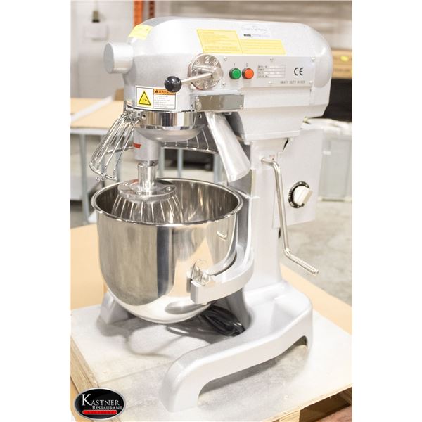 NEW CHEFS MATE 10 QUART MIXER W/ ATTACHMENTS