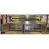 Image 2 : 138" X 34" X 57" MIRRORED BACK BUFFET SERVING