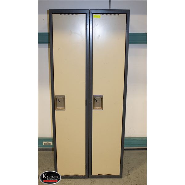 TWO LOCKERS