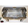 Image 2 : ROUND ROLL TOP CHAFFING DISH W/ NO INSERT