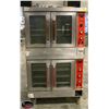 Image 1 : VULCAN DOUBLE STACKED CONVECTION OVENS
