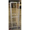 Image 1 : 20.5" X 26" X 70.5" ALUMINUM BAKERS RACK