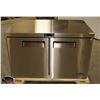 Image 1 : NEW ATOSA 48" DOUBLE DOOR UNDER COUNTER FREEZER