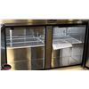 Image 3 : NEW ATOSA 48" DOUBLE DOOR UNDER COUNTER FREEZER