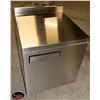Image 2 : NEW MKC 27" SINGLE DOOR WORK TOP S/S COOLER