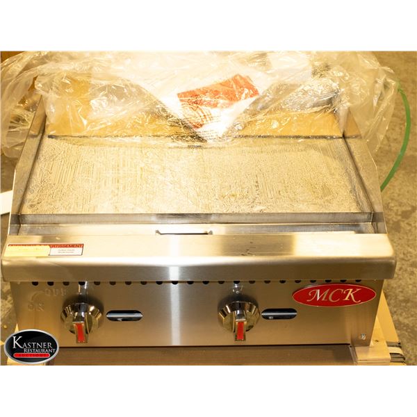 NEW MCK HERG-24 HEAVY DUTY 24" FLAT GRILL