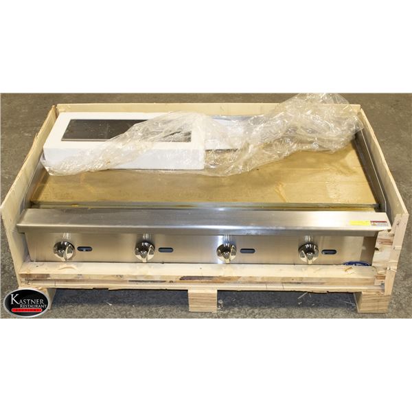 NEW ATOSA 48" HEAVY DUTY COUNTER TOP FLAT GRILL