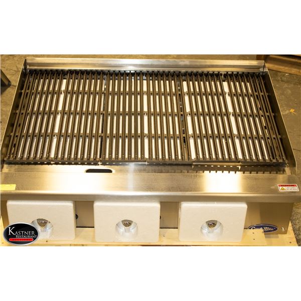 NEW ATOSA HEAVY COUNTER TOP 3 BURNER BROILER
