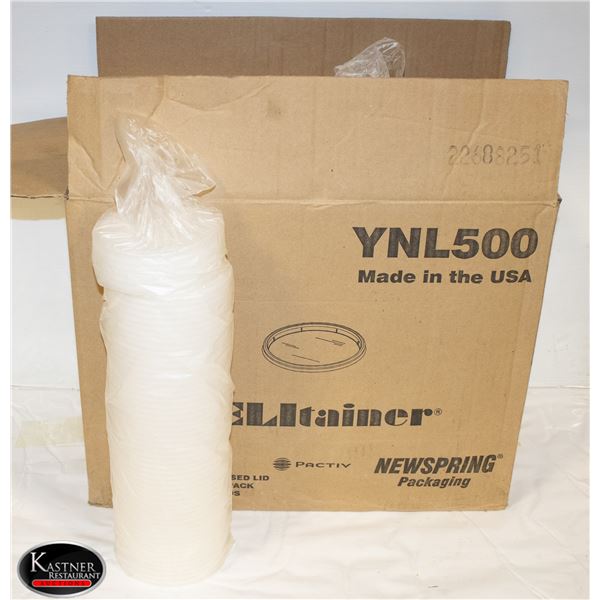 APPROX 480 RECESSED TO GO LIDS YNL500