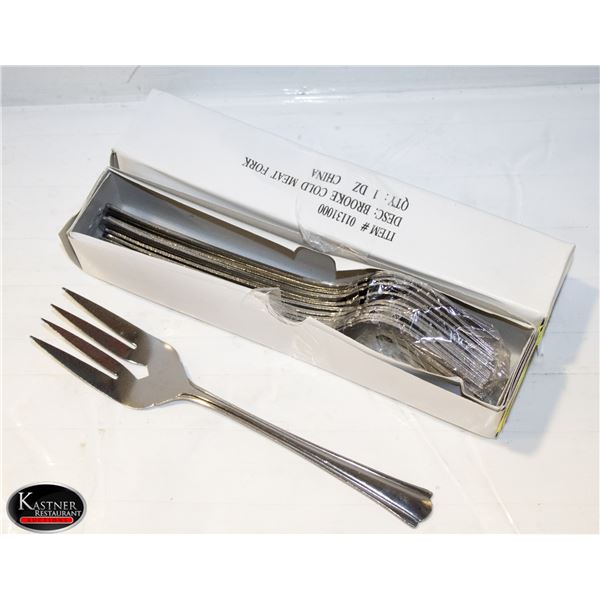 2 DOZEN NEW LARGE MEAT CARVING / SERVING FORKS