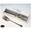 Image 1 : 2 DOZEN NEW LARGE MEAT CARVING / SERVING FORKS