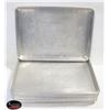 Image 1 : 11 HALF SIZED ALUMINUM BUN PANS