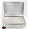 Image 1 : 15 HALF SIZED ALUMINUM BUN PANS