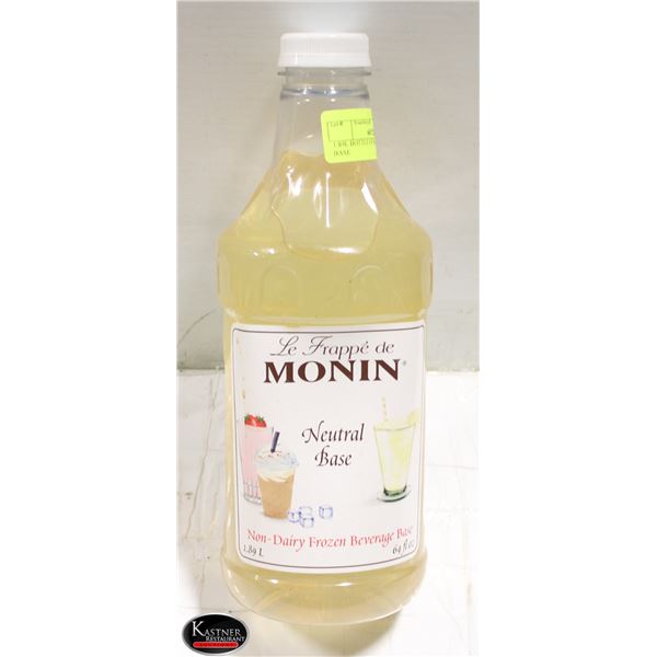 1.89L BOTTLE OF MONIN NEUTRAL BASE