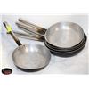 Image 1 : 6 ASSORTED ALUMINUM PANS
