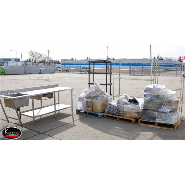 LARGE LOT OF ASSORTED RESTUARANT MISC