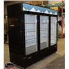Image 2 : EFI 82" TRIPLE GLASS DOOR MERCHANDISER FREEZER