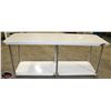 Image 1 : EFI 84" X 30" X 36" S/S WORK TABLE