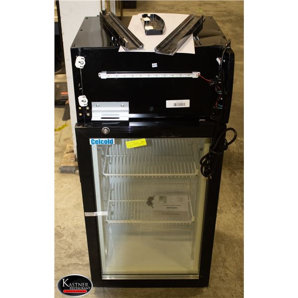 *AS IS * CELCOLD COUNTER TOP FREEZER