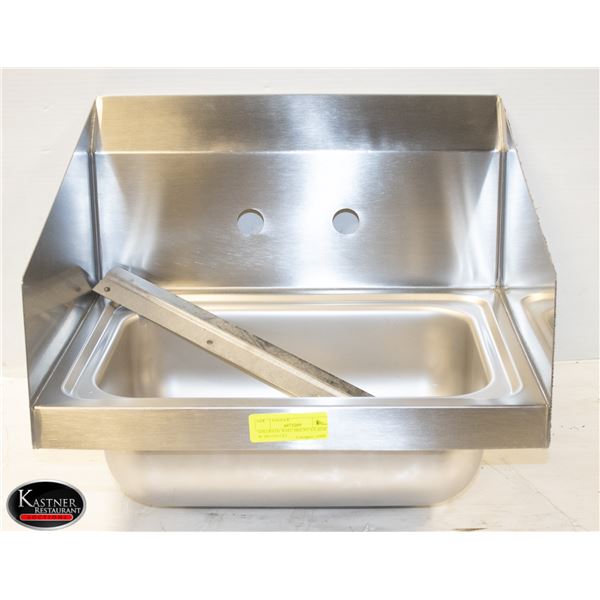 VOLLRATH WALL MOUNT S/S SINK W/ NO FAUCET