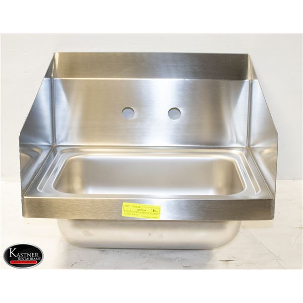 VOLLRATH WALL MOUNT S/S SINK W/ NO FAUCET