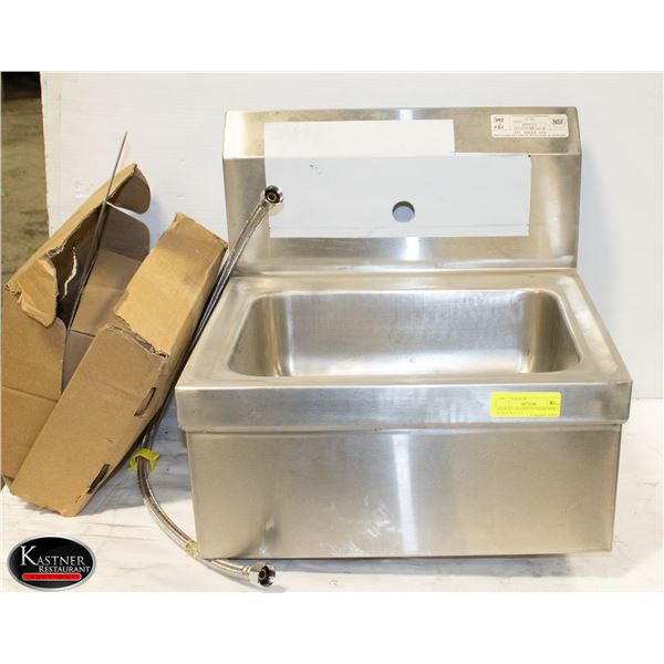 EFI WALL MOUNT S/S HAND SINK 17" X 15.5" X 15.5"