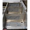 Image 5 : LARGE S/S "DISH PIT" WITH TRIPPLE WELL SINK