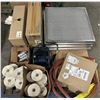 Image 1 : Lot of Misc. Lable Printer, Labels, Filters, Dispenser Items Plus More+++