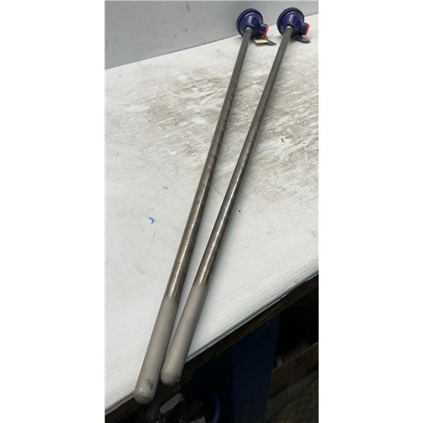 Lot of (2) Cleveland Electric Laboratories #5220005219 Type R Thermocouples