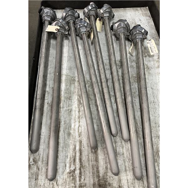 Lot of (8) Misc. Thermocouples No Part Numbers
