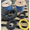 Image 2 : Lot of Misc. Cable w/ 2 Spools #MBW6F-00935