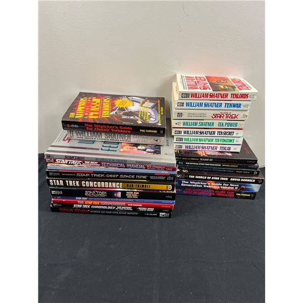 Star Trek Book Lot