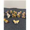 Image 3 : Miniature Vintage Red Rose Figurines