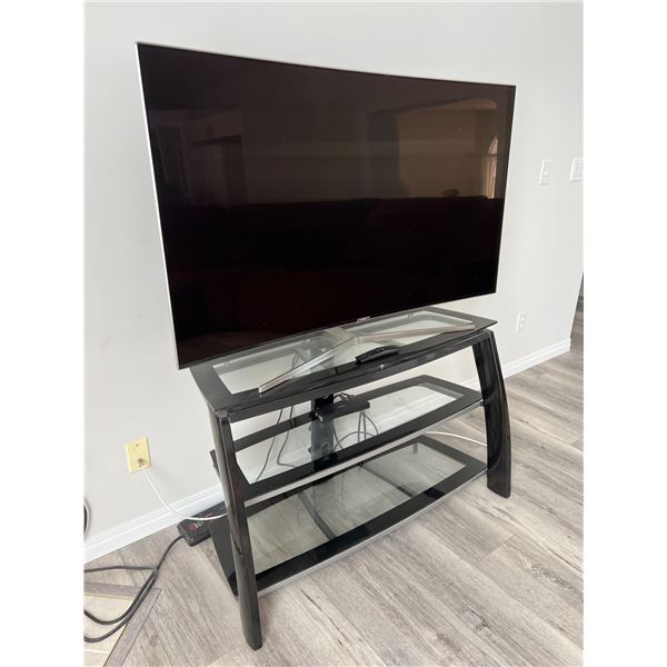 Samsung 55"  Curved TV With Stand
