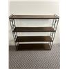 Image 1 : 4 Tier Vintage Metal Shelf