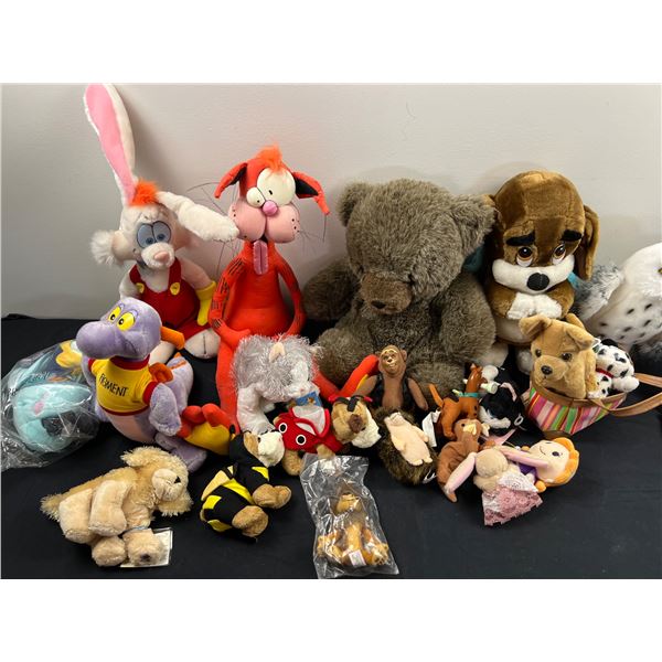 Large Variety of Stuffed Animals