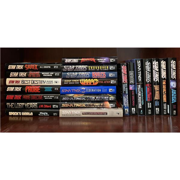 Star Trek Book Lot