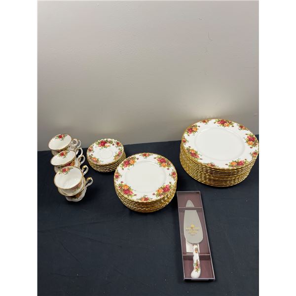 Royal Albert "Old Country Rose" China Set