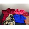 Image 1 : Assortment of Fabrics and Women's Clothing