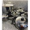 Image 1 : Assortment of Pots and Pans