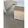Image 2 : "Ideal" 6 Drawer Dresser with Mirror