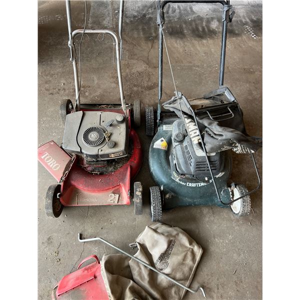 2 Lawnmowers For Parts