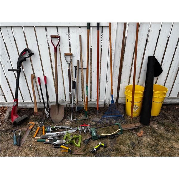 Assorted Gardening Tools