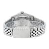 Image 5 : Rolex Mens Stainless Steel White Roman 36MM Diamond And Sapphire Datejust Wristw