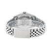 Image 6 : Rolex Mens Stainless Steel White Roman 36MM Diamond And Sapphire Datejust Wristw
