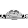 Image 6 : Rolex Ladies Quickset Silver Roman White Gold Bezel With Hidden Clasp Jubilee Ba