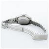 Image 8 : Rolex Ladies Quickset Stainless Steel White Diamond And Emerald 26MM Datejust Wr
